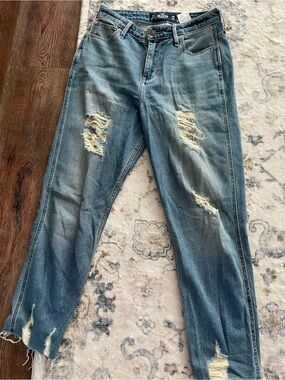 Distressed Light Blue women’s Jeans - Hollister